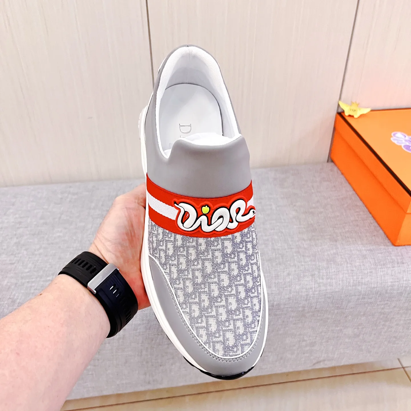Men's Men's Shoes Men's Shoes💰 400 Men's Men's Shoes💰👍[Dior]🔥🔝High-end men's shoes brand official website 1:1 latest masterpiece: the upper is made of Italian official website original special technical cloth fabrics🔥original comfortable and breathable lining➕original designated non-slip outsole🔥making walking more convenient and comfortable! An exclusive new model, a stunning work, a beautiful 1:1 replica [color] compared to the official quality! Create a fashionable personality to set off your uniqueness! A must-have for trendy men! 🔥, sizes: 38-44. color:.      2⃣️ Colors available🔥